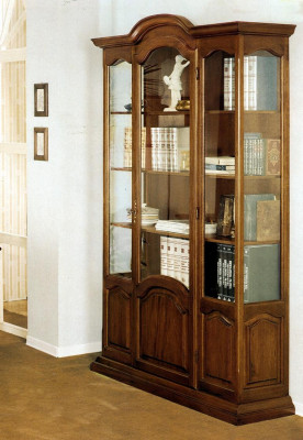 Librería armario estante Muebles de madera maciza Vitrina Muebles de oficina Mobiliario de oficina