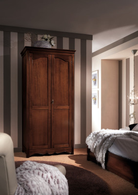 Armarios de ropa Muebles de madera italianos Lujo Diseño de armario de ropa