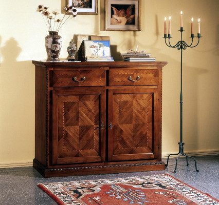 Comoda Cajones Madera Cómoda Armario Armarios Maciza Cómoda Sala de estar Nuevo