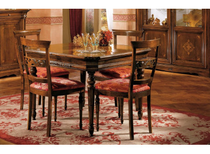 Conjunto de sillas de comedor, modernas, tapizadas con respaldo de diseño, nuevo, de madera.