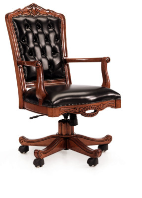 Muebles de oficina, asientos, sillas giratorias, sillones ejecutivos, sillones, silla de oficina, silla giratoria, cuero, nuevo.