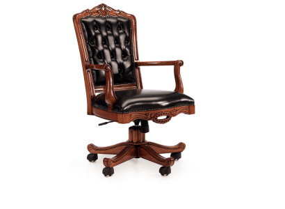 Muebles de oficina, asientos, sillas giratorias, sillones ejecutivos, sillones, silla de oficina, silla giratoria, cuero, nuevo.