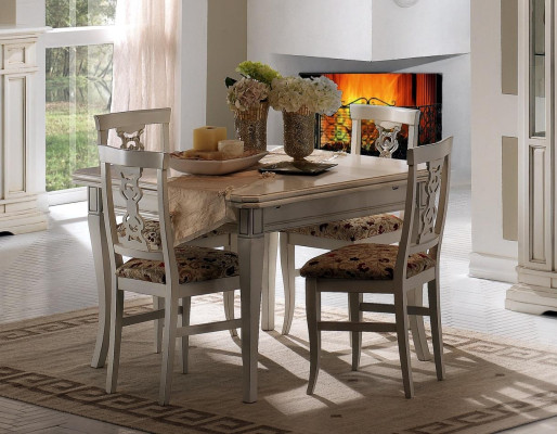Muebles Mobiliario Mesas Mesa de madera maciza Nueva Mesa de lujo Diseño italiano de mesa