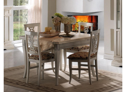 Muebles Mobiliario Mesas Mesa de madera maciza Nueva Mesa de lujo Diseño italiano de mesa