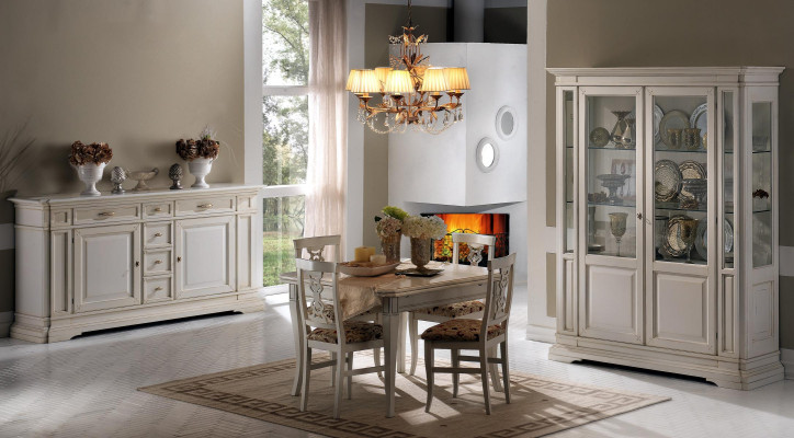 Muebles Mobiliario Mesas Mesa de madera maciza Nueva Mesa de lujo Diseño italiano de mesa