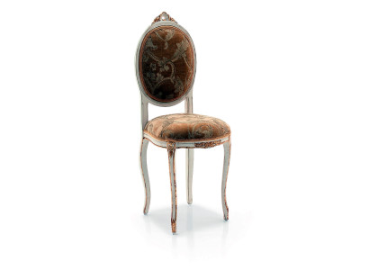 Diseño de silla tapizada Royal Sillas Silla de comedor Silla de oficina Silla Barroca Art déco