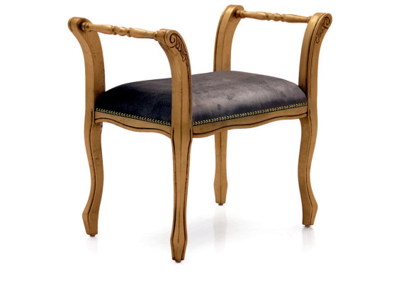 Ottomana chaise longue banco de asiento de tela de terciopelo 70x39 taburete reposapiés taburete auxiliar.