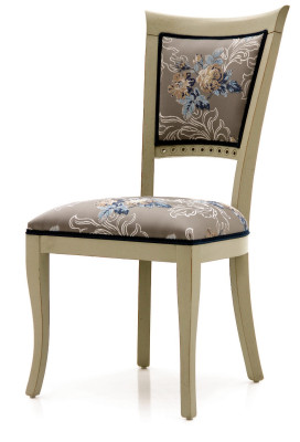 Sillas de respaldo inclinado Sillones de diseño relajante de Italia Silla de comedor de madera Muebles