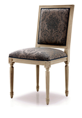 Silla Silla de comedor Madera Tela Sillas de comedor Sillón de diseño Marrón Nuevo Respaldo
