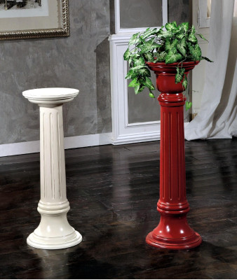 Soporte de flores, columna de flores, macetero colgante, soporte de madera maciza para plantas en maceta, nuevo.