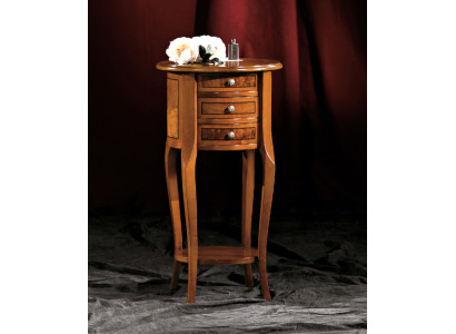 Mesa lateral Mesa de centro Oval Cómoda Mesas Consola Diseño Madera Mesa Nuevo