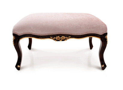 Ottomana chaiselongue banco de asiento textil diseñador taburete reposapiés taburete auxiliar