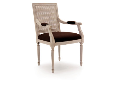 Sillas de comedor de diseño textil de lujo en beige, nuevas Silla de comedor con reposabrazos
