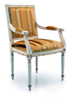 Silla de comedor Sillón de diseño Nuevo sillón con reposabrazos Silla de comedor de madera