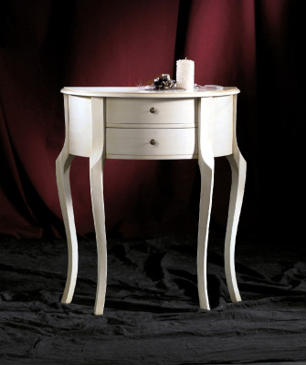 Mesita de noche de consola en el dormitorio Mesa auxiliar de diseño moderno Muebles de madera Armarios