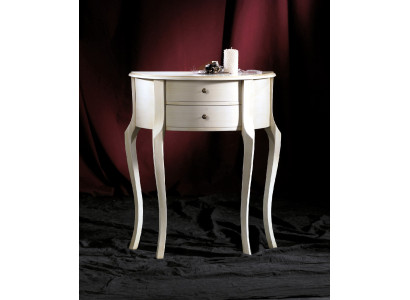Mesita de noche de consola en el dormitorio Mesa auxiliar de diseño moderno Muebles de madera Armarios