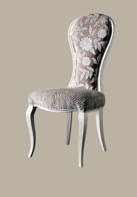 Silla tapizada Royal Sillas Silla de comedor Silla de oficina Sillón moderno Silla de diseño