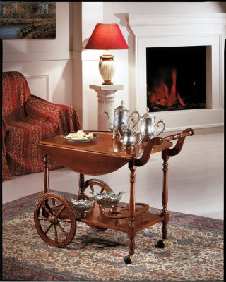 Mesa de servicio Mesa Mesa auxiliar Clase de lujo Madera maciza Estilo antiguo barroco rococó