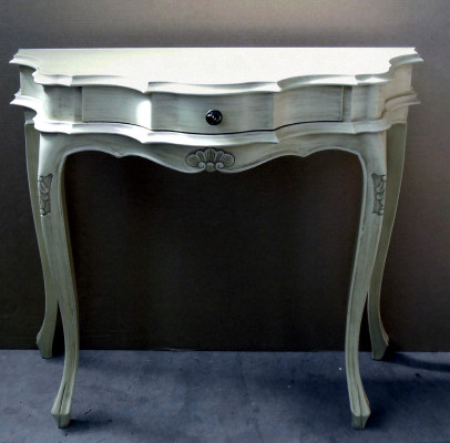 Mesa de consola blanca consola consola consola de madera mesa soporte pared mesa nueva