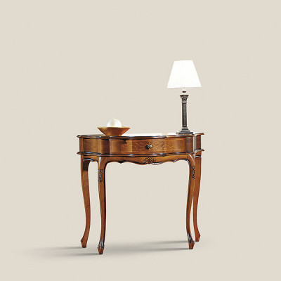 Mesa de consola de diseñador, mesa de madera, consola, tocador, muebles.