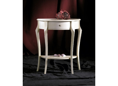 Mesita de noche de consola para dormitorio, mesa auxiliar de diseño moderno, muebles de madera blancos, nuevos.