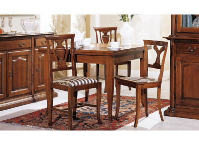Mesas de comedor italianas Mesa de madera Mesas Muebles Mesa de comedor Estilo antiguo Madera maciza