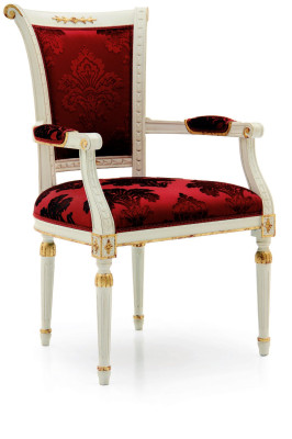Silla de salón Silla tapizada Silla de lujo 1x Silla Silla de comedor Sillón Muebles