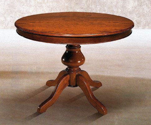 Comedor Mesas Muebles redondos Mesa de comedor de lujo Mesa redonda de madera maciza Italia Nuevo