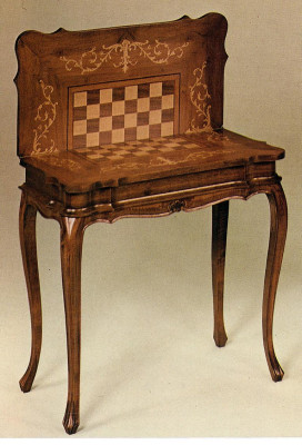 Mesa de ajedrez tablero de ajedrez mesa de madera mesas El juego muebles Estilo antiguo Nuevo