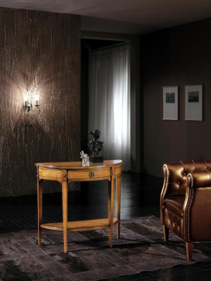 Mesa de consola mesas de consola Muebles Consola de madera Teléfono Auxiliar Italiano