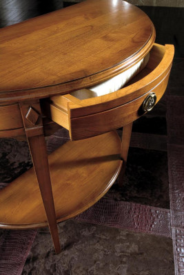Mesa de consola mesas de consola Muebles Consola de madera Teléfono Auxiliar Italiano