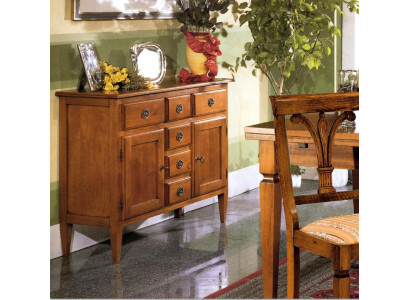 Cómoda Aparador Buffet Marrón Armarios Cómodas Muebles Madera Maciza