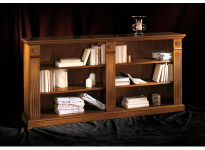 Estantería de libros Vitrina Gabinete de vitrina Armario clásico Armario Armarios Madera XXL