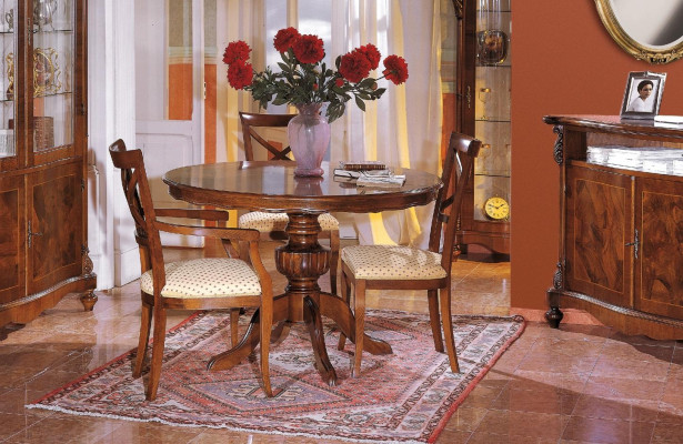 Diseño de mesa de madera real Mesas de diseño Comedor de madera Sala de estar comedor clásico nuevo