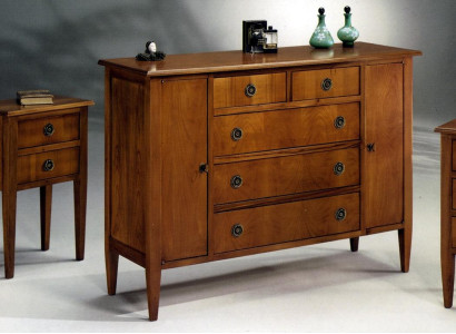 Cómoda italiana Aparador Armario Perchero Cómoda Muebles Estante Consola