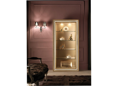 Vitrina de vidrio armario de vidrio Vitrinas Sala de estar Ver armarios Muebles italianos NUEVOS
