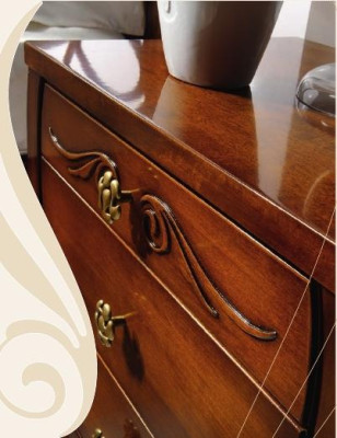 Mesitas de noche Consolas de noche Mesas auxiliares Nuevas Consolas de noche Diseño de madera Nuevo