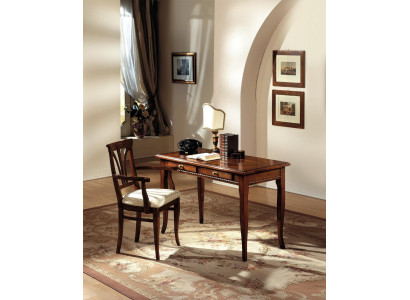 Escritorio Secretaria Muebles italianos Mesa Silla Set Oficina 2 piezas Mobiliario