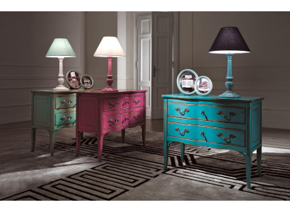 Cómoda Armario Aparador Muebles italianos Madera real Cómodas Aparadores Nuevo