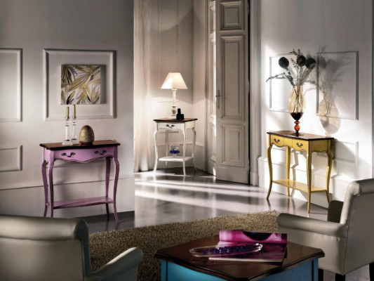 Mueble italiano mesa auxiliar consola mesa de diseño mesa de salón