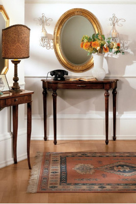 Mesa de consola mueble diseño estilo Barroco madera italiano mesa mesas mesa de centro