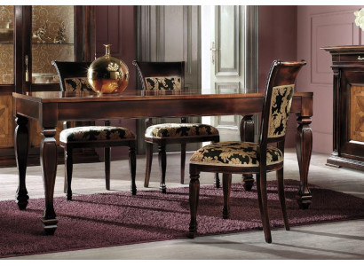 Sillas de comedor Silla de lujo de madera marrón Sillas de sala de estar Muebles nuevos