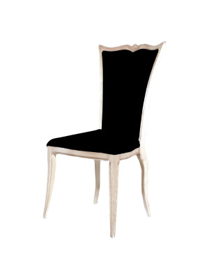 Lujo 1x Silla Silla de comedor Sillas de cocina Sillón de sala de estar Silla tapizada Silla