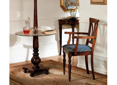 Sillas de comedor Sillón de lujo Silla de madera marrón Sillón Muebles de sala de estar Nuevos