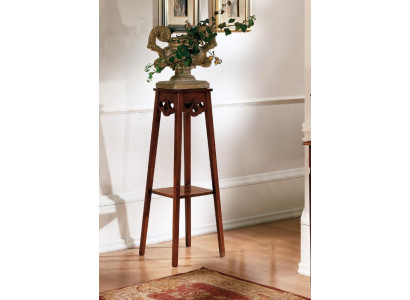 Soporte para flores Soporte para flores Soporte para jarrones Madera maciza Soporte para macetas de madera real