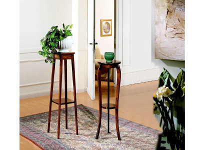Soporte para flores Soporte de flores Soporte para jarrones Madera maciza Soporte para macetas de madera real