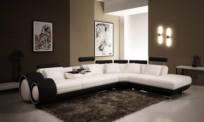 Sofá sofá esquinero sofá tapizado asiento conjunto de sala de estar estampado en forma de L tela