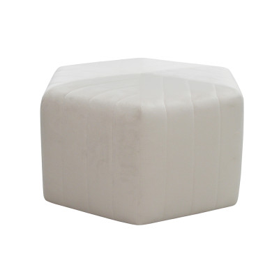 Tejido reposapiés otomano terciopelo taburete taburete puf puf puf textil