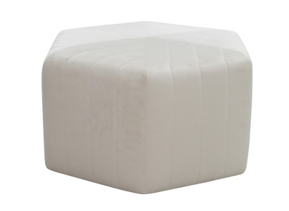 Tejido reposapiés otomano terciopelo taburete taburete puf puf puf textil