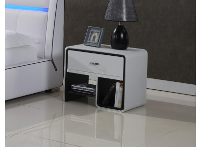 Diseño de mesa de consola de noche para el dormitorio.